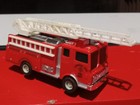 TYCO US1  TRUCKING FIRE TRUCK HO SCALE SLOT CAR W/ WORKING LIGHTS 💡 + BELL 🛎  — photo 4