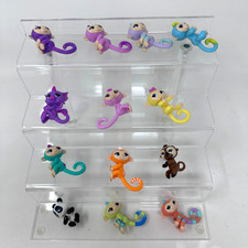 WowWee Fingerlings Minis Figures Lot Monkey Panda Dragon More Set of 10