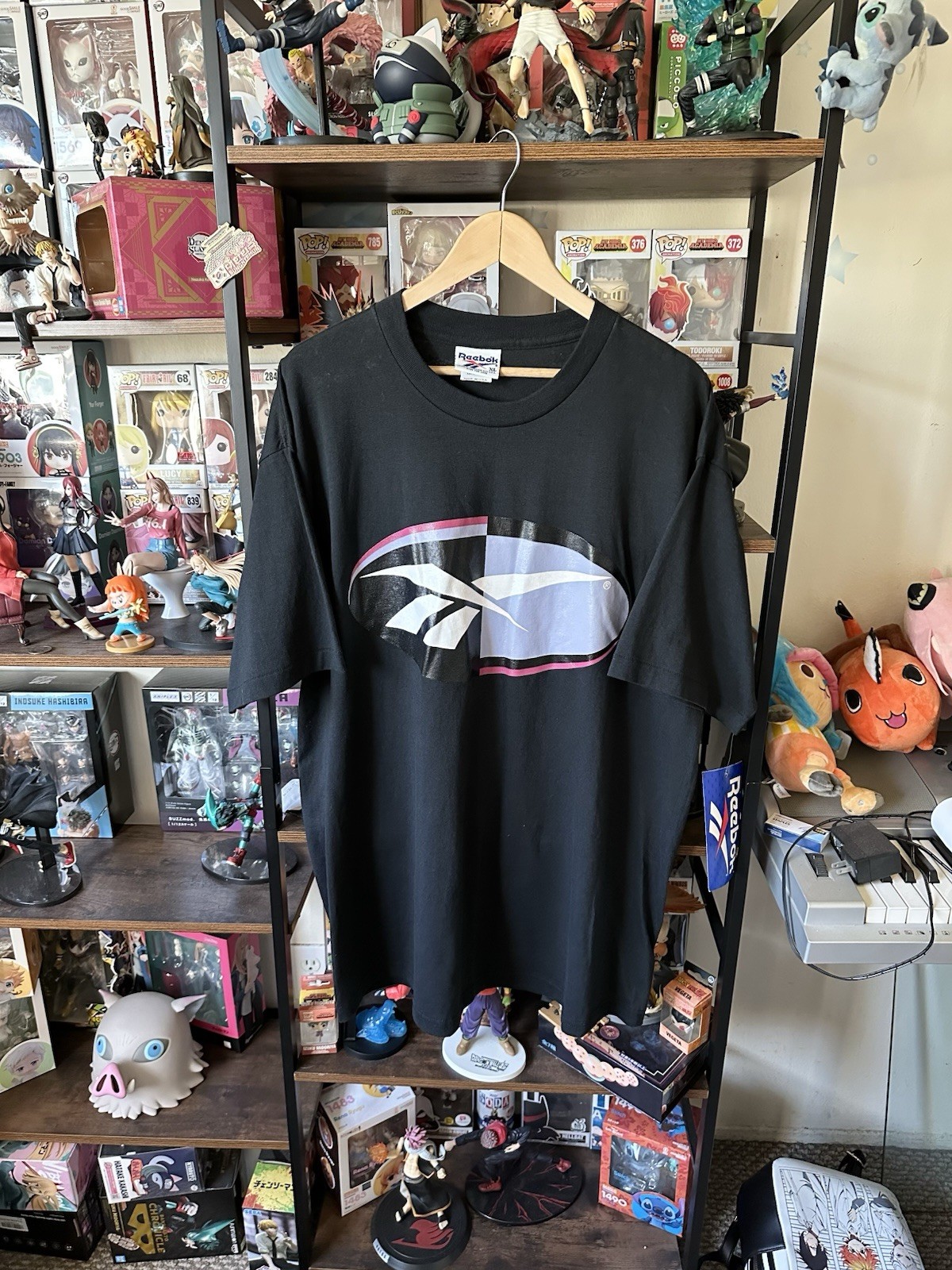 Vintage Reebok Single Stitch T Shirt Men’s Size XL NWT / Made In The USA