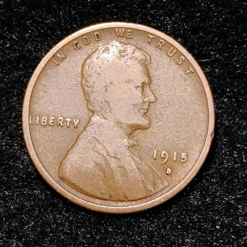 1915 S ~ LINCOLN WHEAT CENT ~ VG