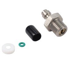 For M12X1 25 Stainless Steel Check Valve Adapter for 8MM Quick Connect Systems