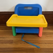 Vintage Safety 1st First Fold Up Booster Seat Chair On The Go Space Saving