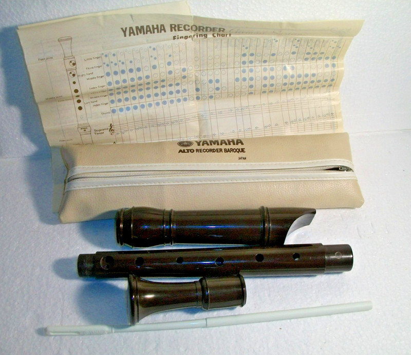 Yamaha Alto Recorder Baroque. Very Good Condition.