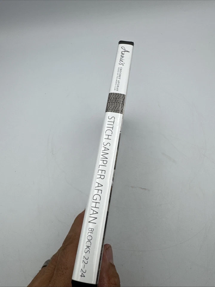 Annie’s Crochet Afghan Stitch Sampler Blocks 22 23 24 Block of the Month DVD - Image 3 of 4