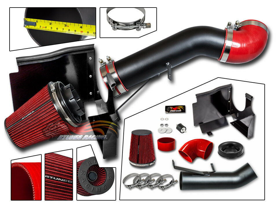 RTunes Cold Air Intake Kit+Heat Shield For 2000-2006 Tahoe Suburban Yukon XL V8