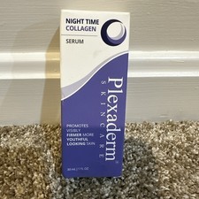 Plexaderm Skincare Night Time Collagen Serum 1oz New