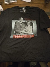 Marvel T Shirt Set With Black Panther (L) And Wanda Vision (XL) T Shirts.