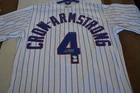 Pete Crow-Armstrong Chicago Cubs Autographed Nike Replica Jersey MLB Authentic