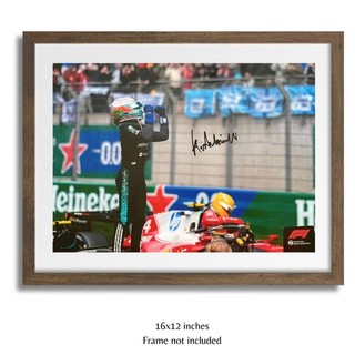 Kimi Antonelli Hand Signed F1 16x12 Racing Driver Car Photo PSA Card & COA PROOF