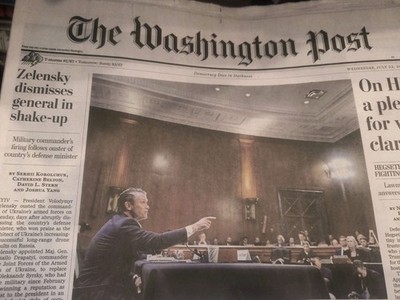 The Washington Post Wednesday July 22 2026