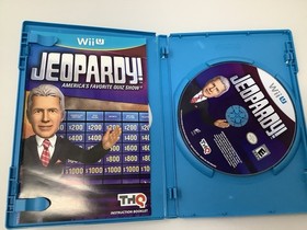 Jeopardy (Nintendo Wii U, 2012) CIB Complete in Box - THQ