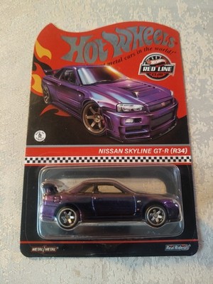 Hot Wheels Nissan Skyline GT-R R34 RLC Exclusive