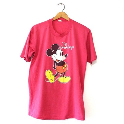 Vintage Walt Disney Mickey Mouse Grand Canyon T Shirt Large