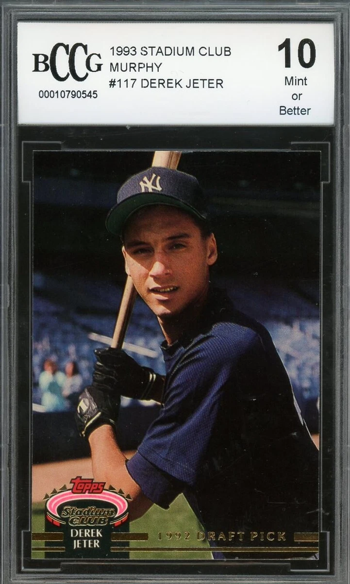 1992-93 Topps Stadium Club Jack Murphy Stadium - Derek Jeter #117