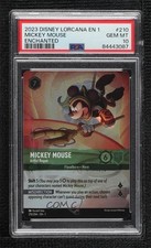 2023 Lorcana - The First Chapter 1 Foil Mickey Mouse Artful Rogue PSA 10 GEM MT