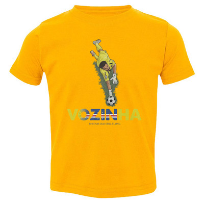 Vozinha 40 Years Flying Cape Verde Soccer Fans Toddler T-Shirt