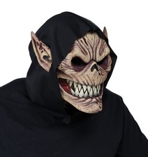 Costume Fright Fiend Ani-Motion Mask 6123/056 Hooded Horror Demon Accessory