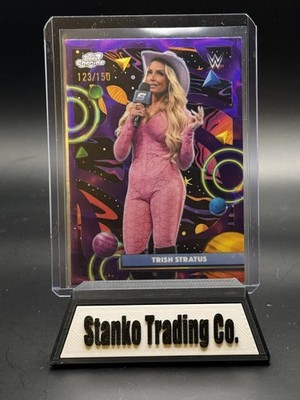 Topps 2026 Chrome Cosmic WWE Trish Stratus Purple # /150