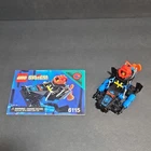 LEGO 6115 Aquazone:Aquasharks: Shark Scout, 100% Complete w/manual