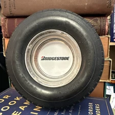 VINTAGE BRIDGESTONE CAR TIRE ASHTRAY –