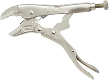 VISE-GRIP Curved Jaw Locking Pliers with Wire Cutter, 4-Inch (10)