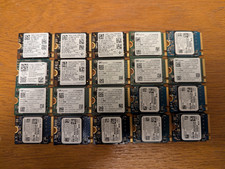 20x Mixed Brand NVMe Gen3 x4 M.2 2230 256GB SSD Tested & Working