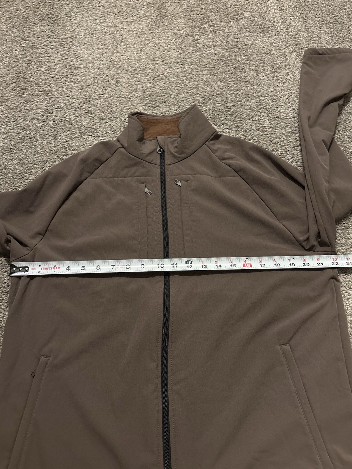 Tom Beckbe Performance Jacket Men’s Medium Full Z… - image 3