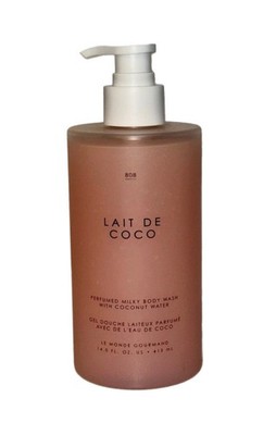 808 Le Monde Gourmand Milch de Kokos Körperwaschlotion Weiß