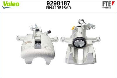 Bremssattel NEOGEN FTE 9298187 Gusseisen für VW MULTIVAN T5 7HM 7HN 7HF 7EF 7EM