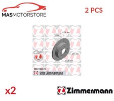 BREMSSCHEIBEN SATZ PAAR ZIMMERMANN 280318020 2PCS P FÜR HONDA CIVIC V,CIVIC VI