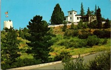 William S. Hart Horseshoe Ranch, Newhall California Chrome Postcard