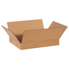 GRAINGER APPROVED 55VH01 PK 25 Shipping Box,14x10x2 in 55VH01