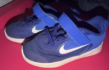 Baby Nike Downshifter Size US 7c Shoes Sneakers Blue  White