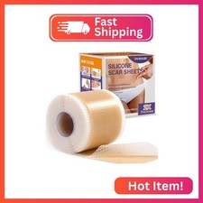 Silicone Scar Sheets 1.6" x 120" Roll , Medical Grade Silicone Scar Tape, Soft