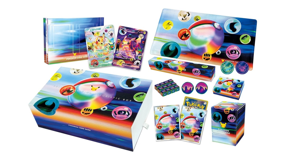 PSL] MEGA 30th Celebration Futuristic Box Pikachu ex Japanes