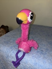 Little Live Pets 26222 Gotta Go Flamingo Singing Wiggling and Pooping Plush WORk