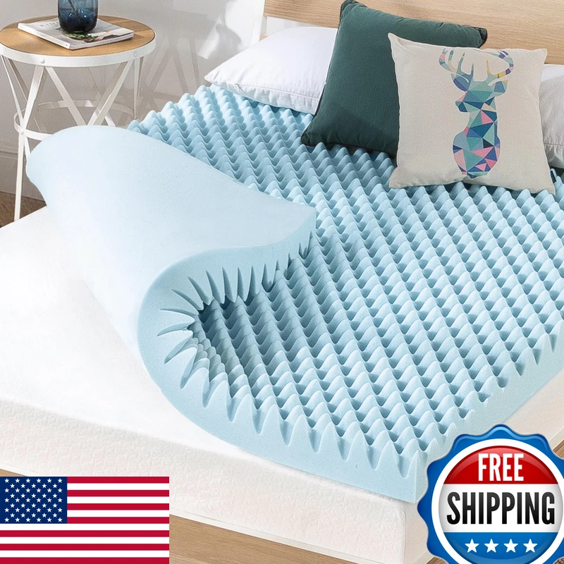 Best Price Mattress Best Mattress 4 Inch Egg Crate Memory Foam Mattress Topper
Opens in a new window