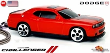 🎁🚦🍁 🆕 KEY CHAIN ORANGE NEW DODGE CHALLENGER CUSTOM Ltd. Ed. 💕GREAT GIFT💕🎁
