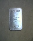 1 OZ.  OLD  SILVER BAR  FROM THE SMI  MINT