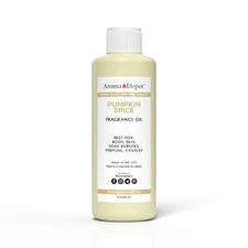 Aroma Depot 8oz Pumpkin Spice Perfume Oil for Body, Soap, Candle, Incense Making