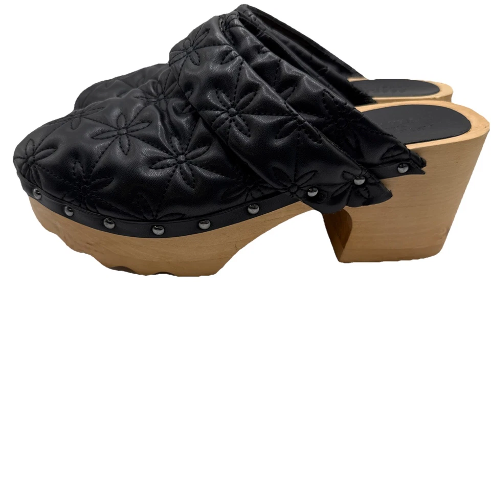 AEROSOLES Aware Laura Ashley Pedro Negro Zapatos Sin Cordones Zuecos Para Mujer Talla 6.5 Foto 4 de 4