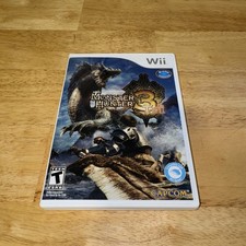Monster Hunter 3 Tri (Nintendo Wii, 2010) CIB! W/ Manual! Complete! Fun Game!