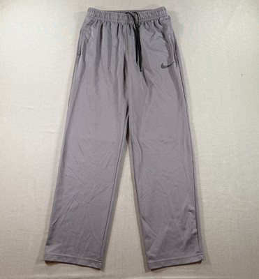 Nike Dri Fit Epic Knit Training Pants Mens Medium Gray Tapered Track 927388