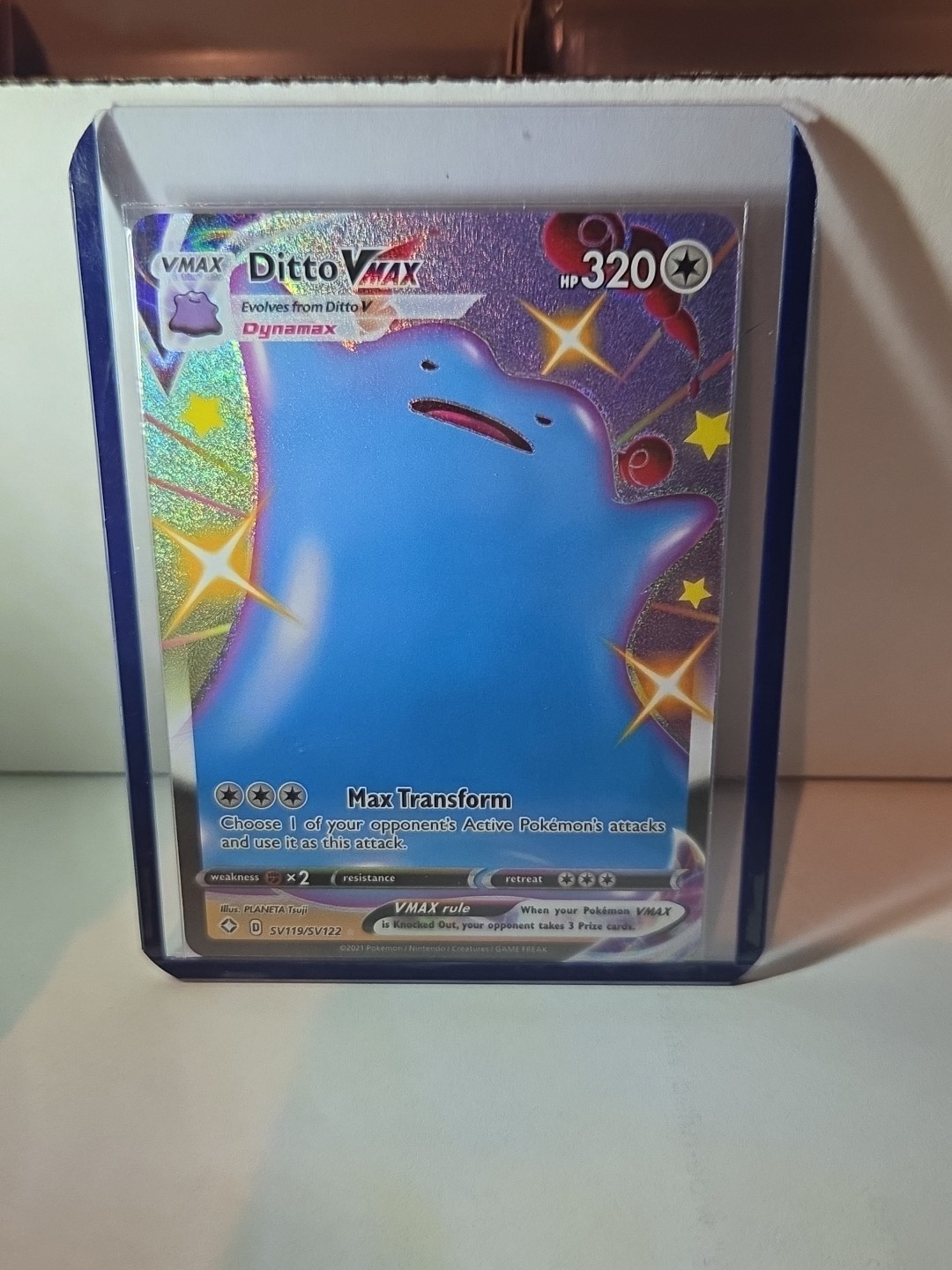 Ditto VMAX SV119/SV122 Shining Fates: Shiny Vault Holo