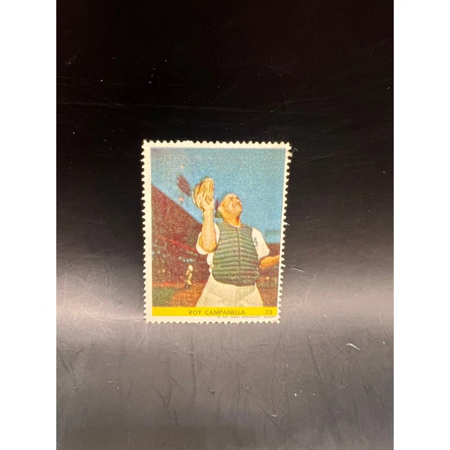 1949 Eureka Briefmarke Roy Campanella Rookie Brooklyn Dodgers Cover HOF MLB Baseball
