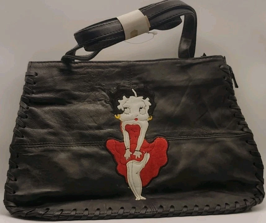 90's ヴィンテージ ベティ・ブープ レザーショルダーバッグ Betty Boop Leather Exterior Bags & Handbags for Women for sale | eBay