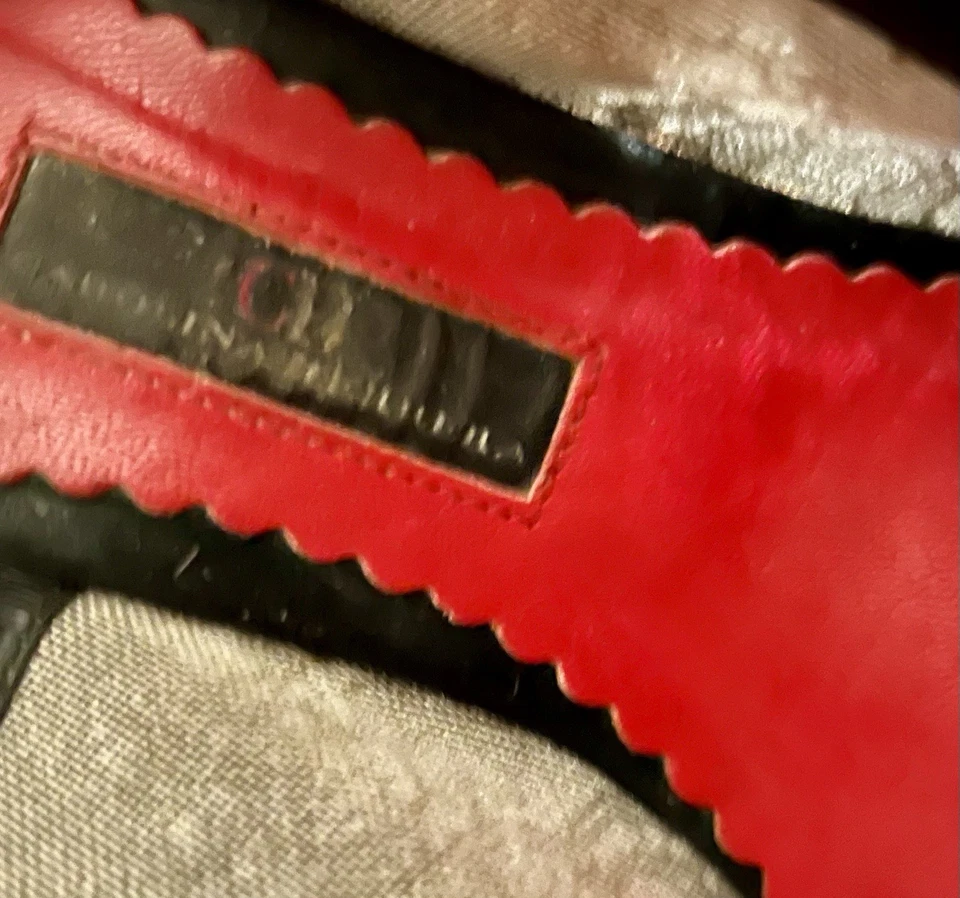 CH Carolina Herrera Cork Platform Sandal Black Lace Size 38 - Image 3 of 4