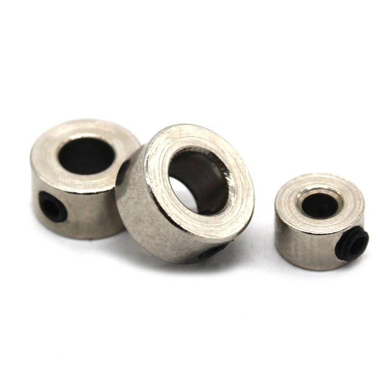 Shaft Collar Stainless Steel Clamp Collar M3 Grub Screw ID-φ1.05-5.05mm Modeling - Image 2 of 4
