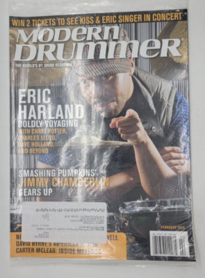 Modern Drummer Magazine February 2020 Featuring Eric Harland