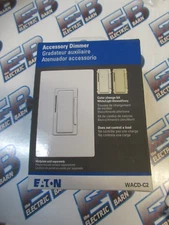 Eaton WACD-C2 Accessory Dimmer Connects to Wifi 3-WAY -NEW-B